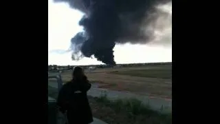 Thumbnail: Fire at Macro Plastics in Fairfield