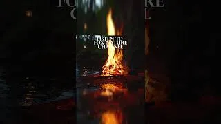 Thumbnail: 4K 📺 Peaceful Riverside Campfire 🔥 Soothing Evening in the Forest