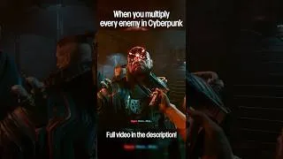 Thumbnail: Cyberpunk But the Enemies Multiply Every 10 Minutes