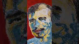 Thumbnail: Selfportrait. Mixed Media #howtopaint #paintingtutorial #portraitdrawing #art #arianagrande