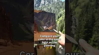Thumbnail: Plein Air Color Mixing Tips #oilpainting #pleinairpainting