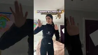 Thumbnail: run my first 5k with me as a complete beginner runner! 👟⭐️ #running #runner #5k