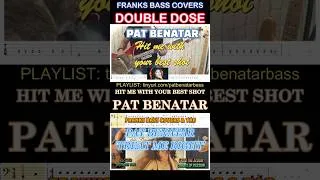 Thumbnail: DOUBLE DOSE PAT BENATAR - HIT ME w/BEST SHOT * TREAT ME RIGHT | FRANKS BASS COVERS #doubledose