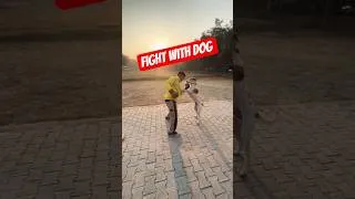 Thumbnail: Fight with dog😂