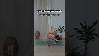 Thumbnail: Eight-Angle to Grasshopper | Creative Yoga Arm Balance Transition