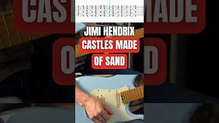 Thumbnail: Castles Made Of Sand - Jimi Hendrix #jimihendrix #guitarsolo #guitarriffs