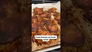 Thumbnail: Mexican Marinated Chicken for Southwest Salad Freezer Meal #freezermeals101