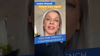 Thumbnail: French comprehension tips #easyfrench #languagelearning #french
