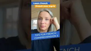 Thumbnail: The secrets behind French comprehension - Tip no 3. #easyfrench #languagelearning #frenchlanguage