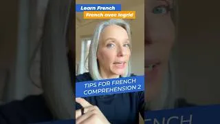 Thumbnail: The secrets behind French comprehension - Tip no 2. #easyfrench #frenchlanguage #languagelearning