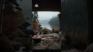 Thumbnail: That Cozy Rainy Afternoon Feeling 🌧️ #autumnmood #chillguitar #nostalgicmusic