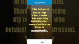Thumbnail: Finding Peace in the Storm, How God Became My Greatest Blessing #shorts