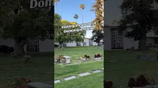 Thumbnail: Visiting the grave of Dominique Dunne #shorts