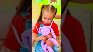 Thumbnail: 🐇 Let's Turn TRASH Into The CUTEST Fluffy Bunny! 🎨😱 #kids #craft