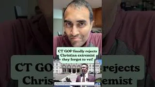 Thumbnail: CT GOP finally rejects Jadon MacCormack, a Christian extremist they forgot to vet!