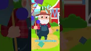 Thumbnail: Old McDonald had a Farm #shorts #kidssong #nurseryrhymes #animalsong #childrensmusic