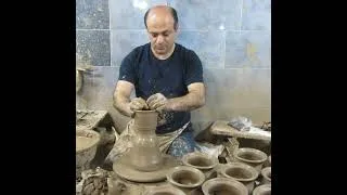 Thumbnail: Making Very Small Clay Pot On Wheels #shorts