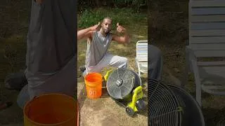 Thumbnail: RYOBI 40V HP Hybrid 18” Misting Air Cannon! #ryobi #tools #mistingfan