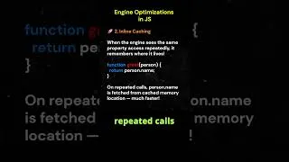 Thumbnail: Engine Optimization javascript #97/100 #javascriptinterview #jsshorts  #javascript #frontendcourse