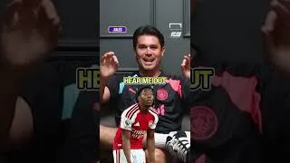 Thumbnail: MESSAGE TO MYLES LEWIS-SKELLY 🤯 #shorts #soccer #arsenal