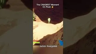 Thumbnail: By FAR the CRAZIEST Moment on Peak 😭#gaming #funny #trending #fyp