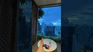 Thumbnail: 28th floor Bangkok condo in Ekkamai. Try to come up here as many nights as I can to enjoy the view