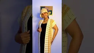 Thumbnail: Long vest tutorial is now available… Happy Crocheting ❤️