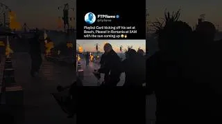 Thumbnail: Playboi Carti at 5AM Is INSANE 🌅🔥 #Romania #BeachPlease