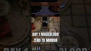 Thumbnail: Day 1 Mageblood in ZTM challenge , @XTheFarmerX_POE2 is in shambles