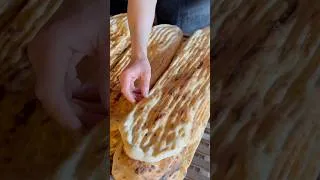 Thumbnail: Traditional Turkish Tırnaklı Pide Fresh from the Oven