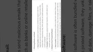 Thumbnail: Type of Hacking attck #shorts #vairalshorts #tutorial