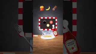 Thumbnail: The Railroad Crossing Trying Different Foods with Ketchup #Shorts
