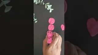 Thumbnail: How to make rose flower from clay/ easy clay rose/ clay art
