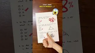 Thumbnail: Follow this Secret Trick to Score Highest Marks in Maths 🔥 #Exam #Study #StudyTips #FundaTube