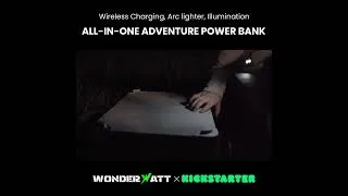 Thumbnail: WonderWatt: Evolutionary Outdoors Power Bank for Adventurers [Crowdfunding Kickstarter Indiegogo]