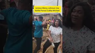 Thumbnail: Zubby Michael On The Run As Mercy Johnson Broke Bottle For Him # #zubbymichael #youtubeshorts