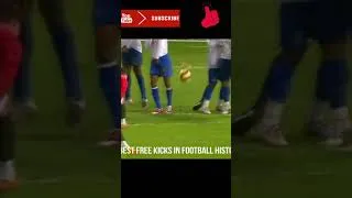 Thumbnail: #shorts The best free kick in football