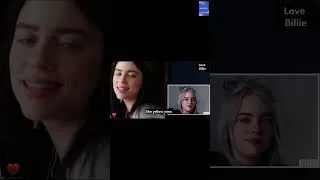 Thumbnail: Billie Eilish Reads her Love Poem to her Fans #shorts
