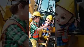 Thumbnail: I'm a Little Excavator Song 👷‍♂️ Baby's Construction Adventure! + More Nursery Rhymes | Kids Songs