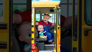 Thumbnail: Wheels on the Bus with Animal Friends! 🚌  The Wheels on the Bus Kids Animation  Nursery Rhymes