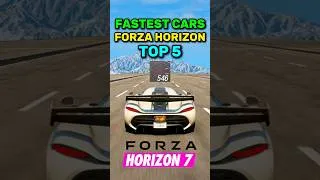 Thumbnail: Top 5 FASTEST Cars in Forza Horizon 6!