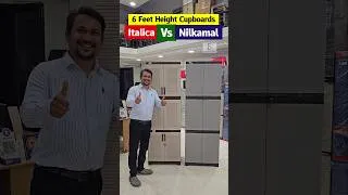 Thumbnail: Nilkamal Vs Italica Plastic Cupboards #shorts #nilkamal #italica #cupboard #flipkart #furniture
