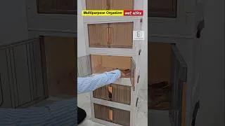 Thumbnail: Multipurpose Storage Organiser #shorts #storagecabinet #organizer #cupboard #storage #flipkart
