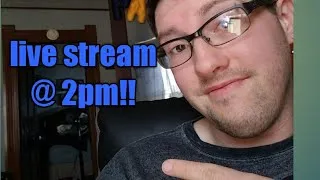 Thumbnail: Live Stream @2pm!!!