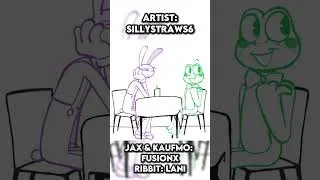 Thumbnail: Jax & Ribbit go on a DATE... #theamazingdigitalcircus #tadc #animation #comicdub #fusionx