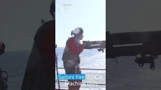 Thumbnail: US Navy Women Fire 50 Caliber Machine Guns