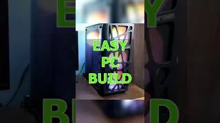 Thumbnail: Easy PC Build #pcbuild #ryzen5 #pcgaming #computer #diy  #custompcbuilding