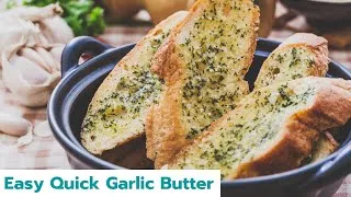 Thumbnail: Quick Garlic Butter | How To Make Easy Garlic Bread #Shorts
