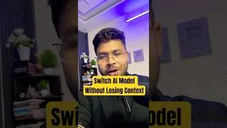 Thumbnail: Switch AI Models Without Losing Context | Claude → ChatGPT in Seconds #coding #ai