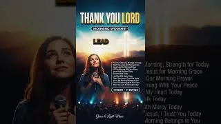 Thumbnail: Morning Prayer for Peace & Strength  #christianworship #graceandlightmusic